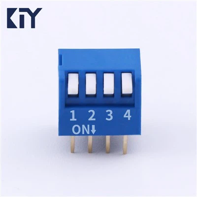 4 Pin Blue Piano DIP Switch
